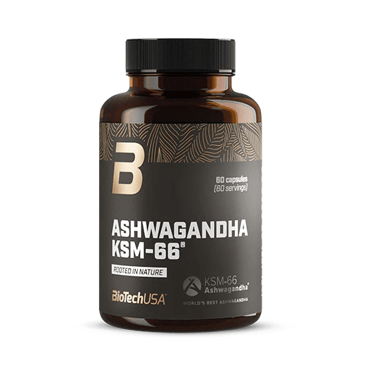 Ashwagandha KSM - 66® - 60 Kapseln - Beutejagd - Hol dir deine Beute -
