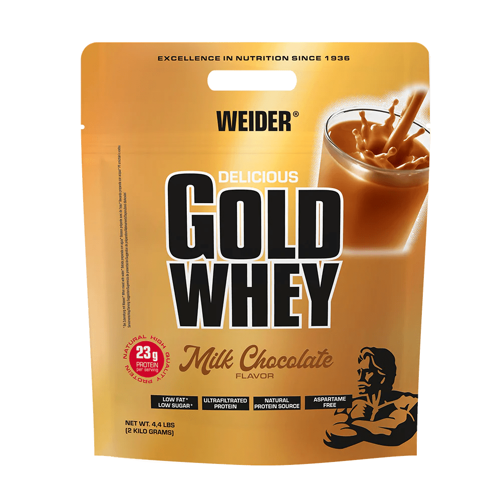 Gold Whey Proteinpulver Weider - Beutejagd - Hol dir deine Beute - 