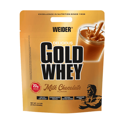 Gold Whey Proteinpulver Weider - Beutejagd - Hol dir deine Beute - 
